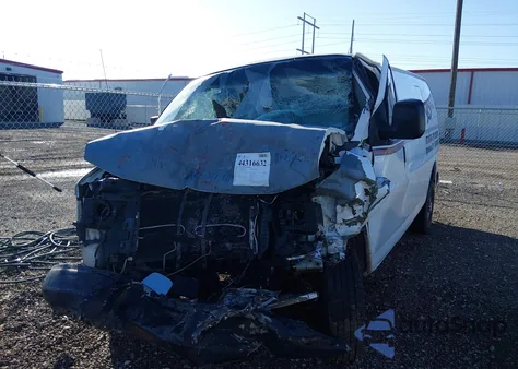 2011 Chevrolet Express 2500 Work Van from USA, damaged, VIN 1GCWGFFA4B1131339